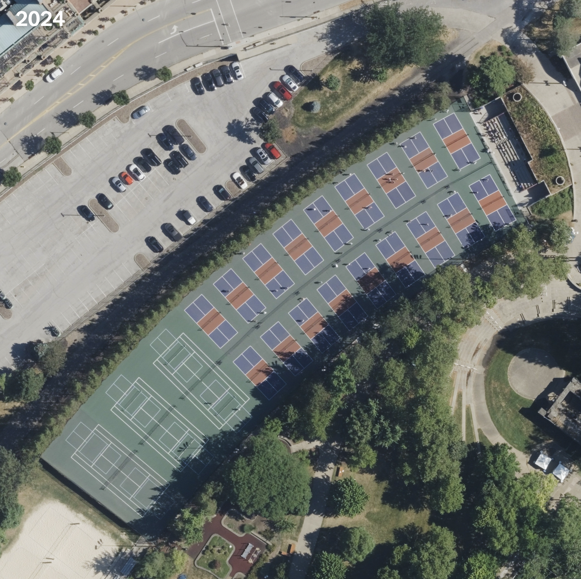 Pickleball “nuốt chửng” 8.000 sân tennis ở Mỹ: Môn thể thao gây nghiện qua góc nhìn từ trên cao- Ảnh 4.