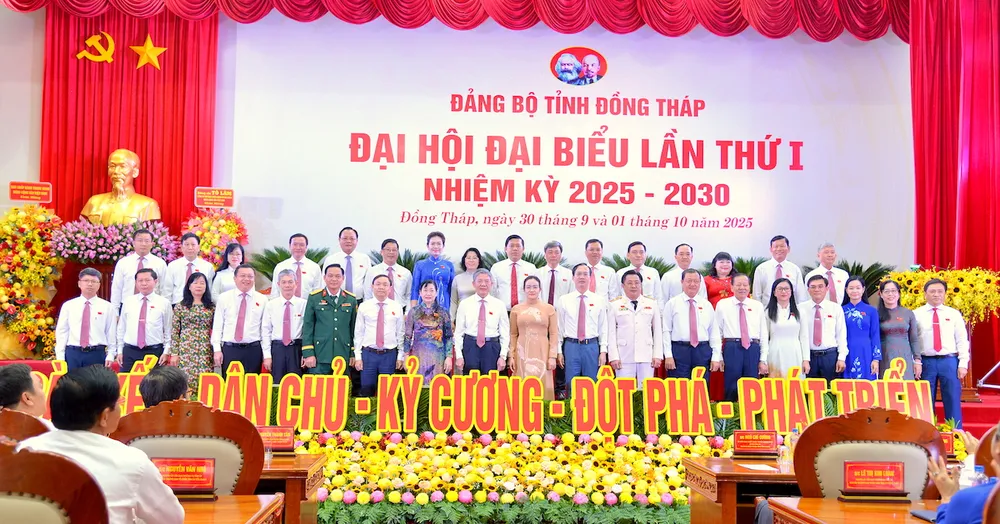 Đại hội đại biểu Đảng bộ tỉnh Đồng Tháp lần thứ I, nhiệm kỳ 2025 – 2030