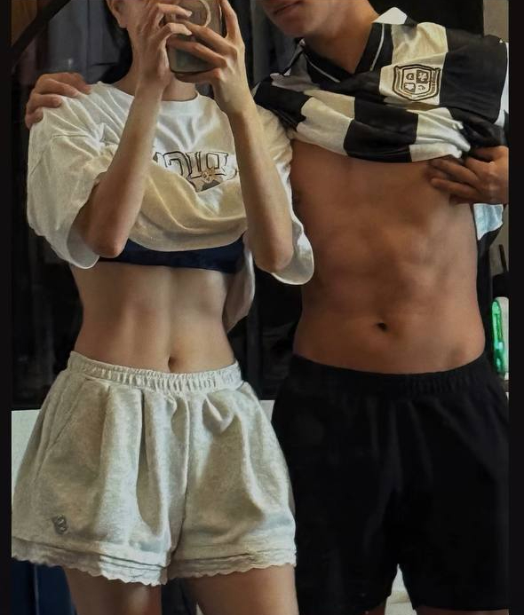 Văn Thanh và bạn gái 