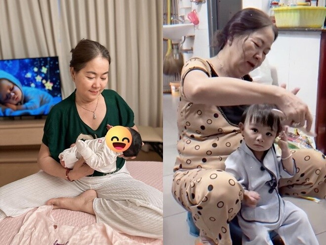 Bé Lita không quấy khóc nhiều khi xa mẹ.