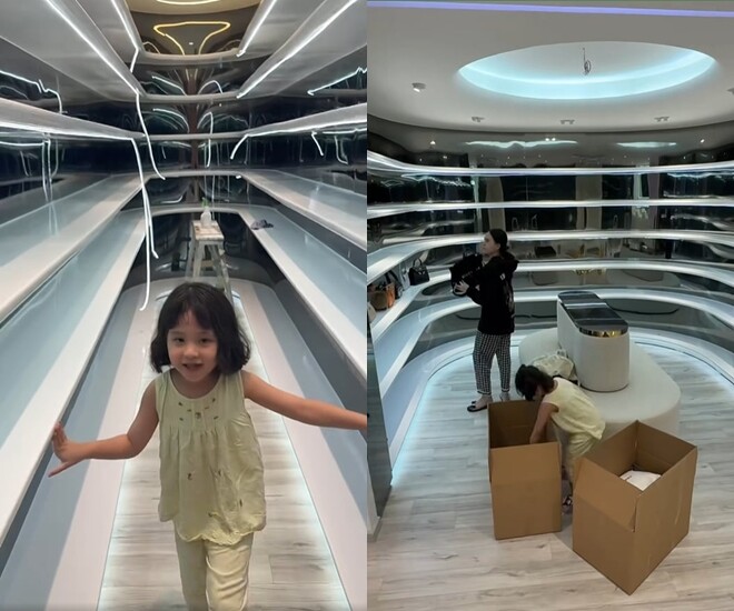 Ngọc Trinh chuyển 300 triệu vào tài khoản của UBTW Mặt trận Tổ quốc, khẳng định "không còn đếm tuổi bằng ồn ào" 7 Nữ người mẫu hạnh phúc khi bé He chạy lăng xăng phụ giúp dọn dẹp nhà cửa.