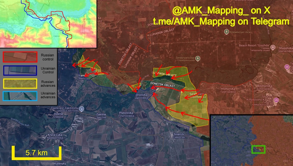 Chiến sự Ukraine 1/10: So găng nảy lửa, hướng Seversk - Liman có bước ngoặt - 4