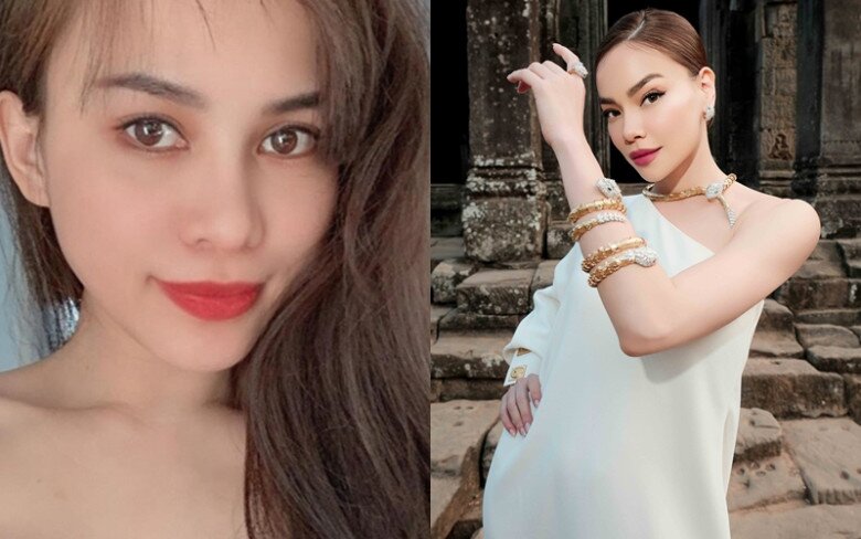 Hoài Lê được khen sở hữu nhan sắc rạng rỡ, gợi nhớ đến em chồng của Hồ Ngọc Hà.