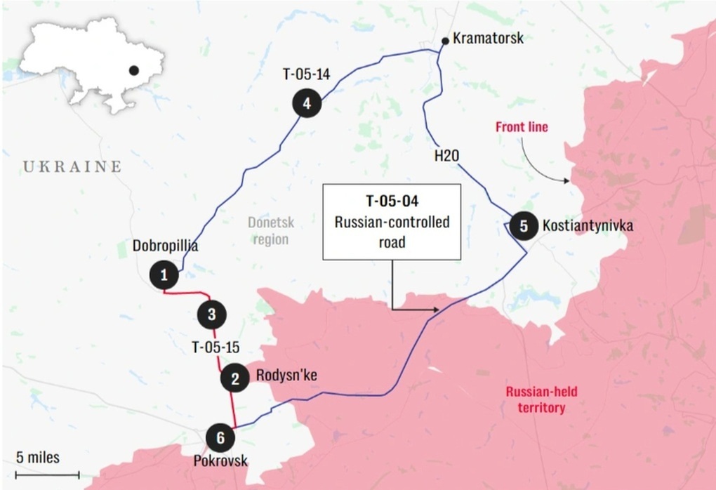 Ukraine chặn mũi đột phá, vây bọc lực lượng Nga gần Pokrovsk - 2