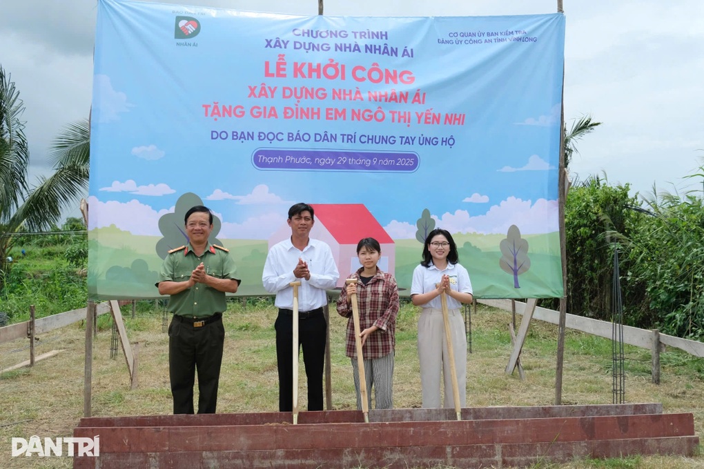 Bạn đọc Dân trí ủng hộ hơn 420 triệu đồng, giúp 2 chị em mồ côi có nhà mới - 2