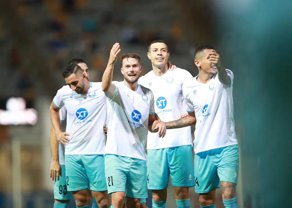 TX. Nam Định ra quân 2 trận toàn thắng ở bảng F. Ảnh:CTP TX- Nam- Dinh.jpg