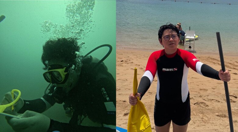 Minh Quân được học nhiều bộ môn thể thao.