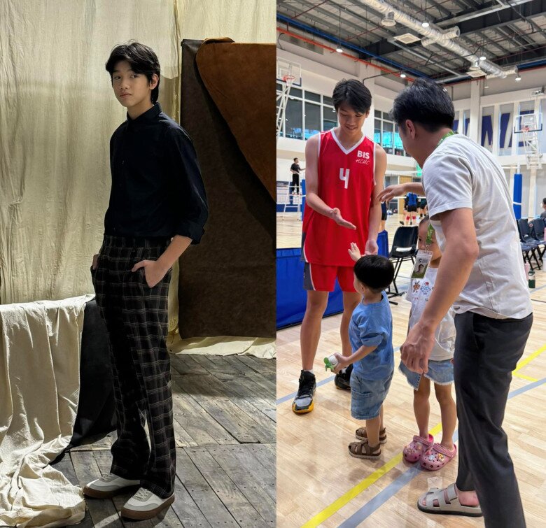 Subeo được đầu tư học tập tại trường quốc tế.