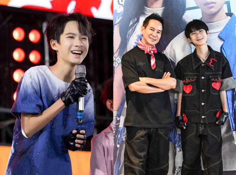 Con trai đầu lòng của vợ chồng Lý Hải được nhận xét có diện mạo nổi bật ở tuổi 14.