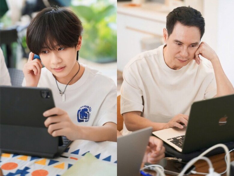 Quý tử Lý Hải có thành tích học tập tốt, nói được 4 thứ tiếng.