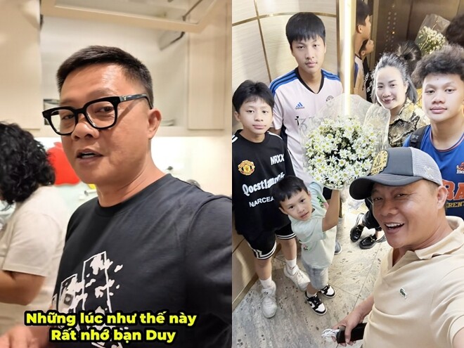 Quang Minh nói nhớ con trai, tiết lộ Đức Duy khi ở nhà rất hay vào bếp.