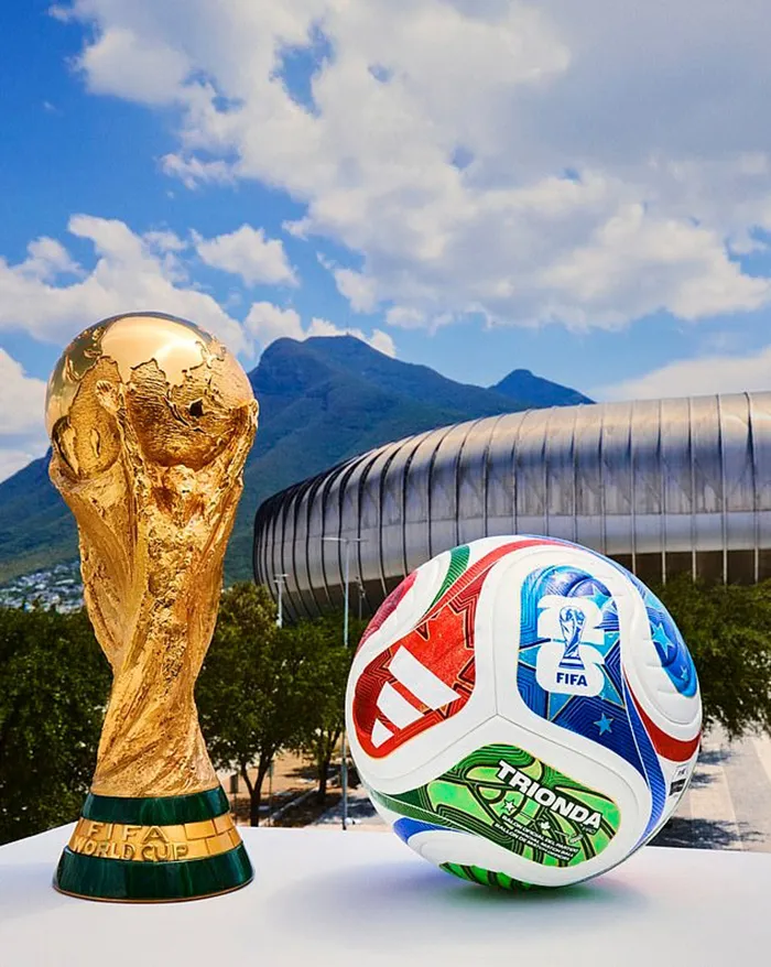 FIFA ra mắt quả bóng World Cup 2026 mang tên Trionda. ẢNH: FIFA FIFA ra mắt quả bóng World Cup 2026