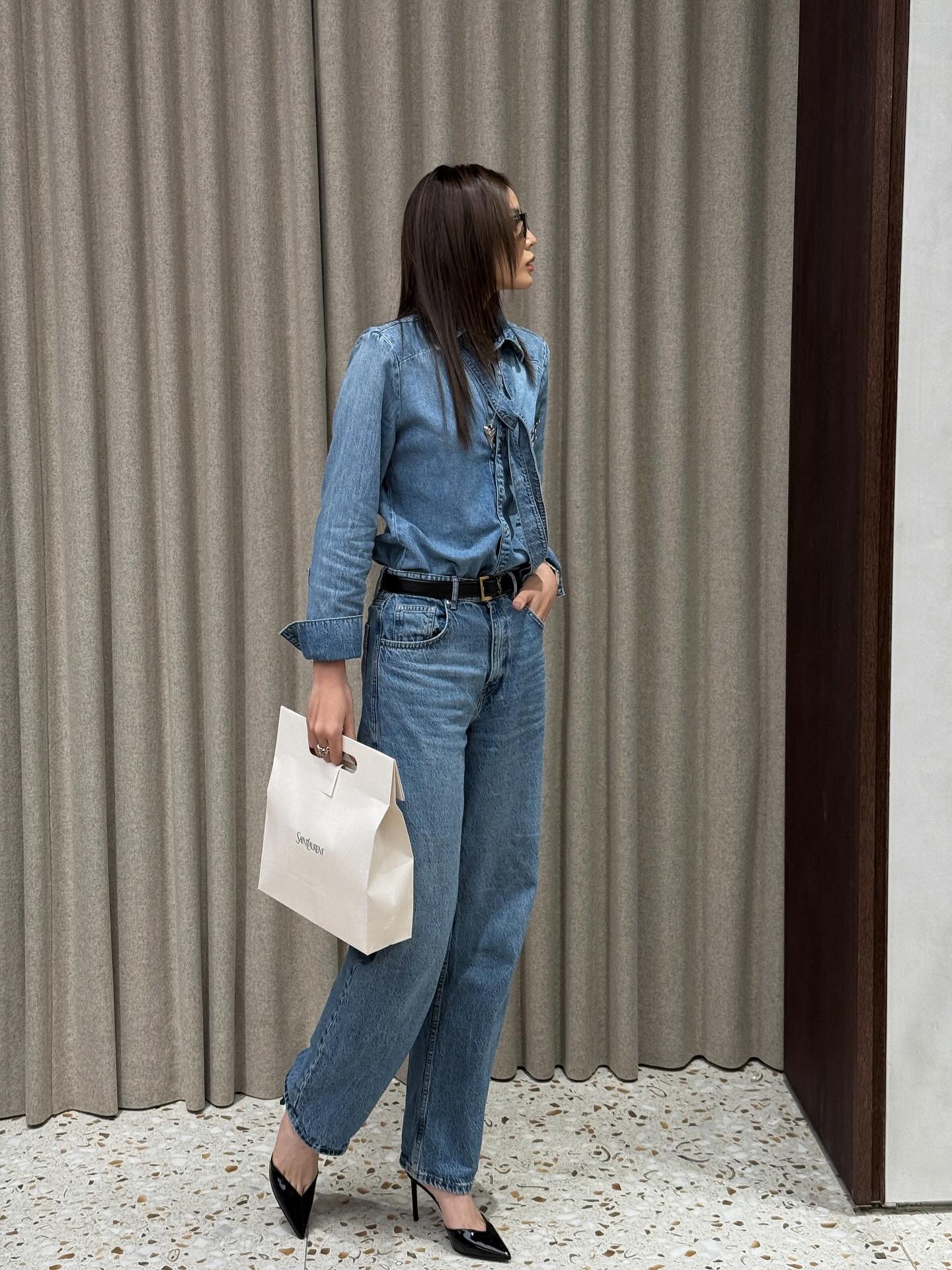 10 set quần jeans mùa thu sành điệu xuất sắc từ các mỹ nhân Việt- Ảnh 5.