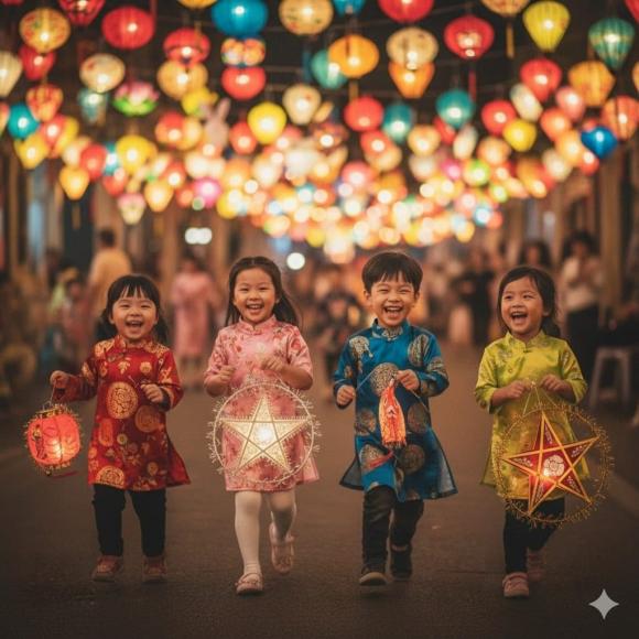 Tết Trung thu, rước đèn vào Trung thu, Rằm Trung thu