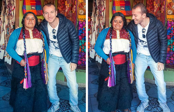 Bộ ảnh thú vị: Phản ứng của phụ nữ trước và sau khi được khen xinh đẹp- Ảnh 13.