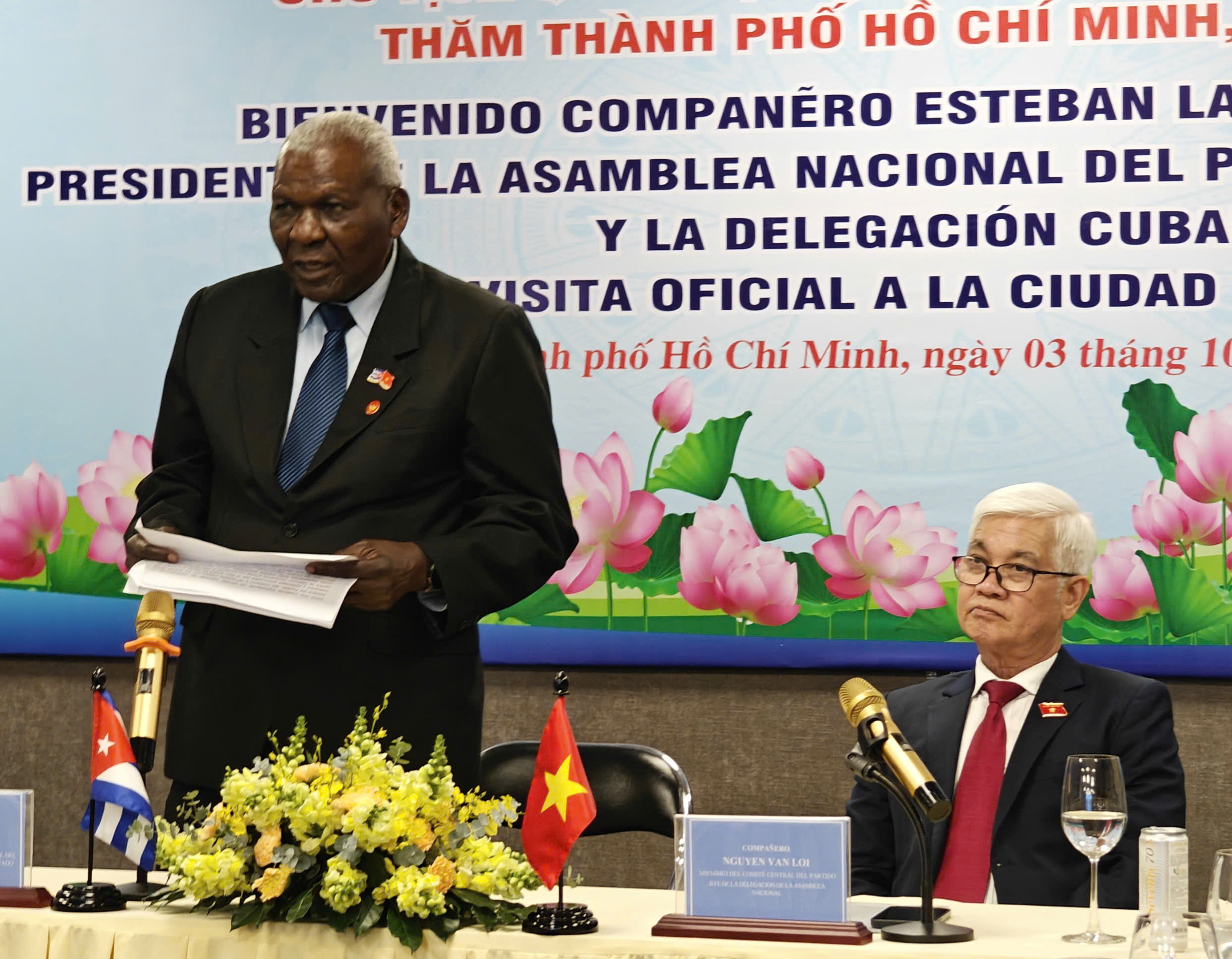 Chủ tịch Quốc hội Cuba xúc động cám ơn Việt Nam - Ảnh 3.