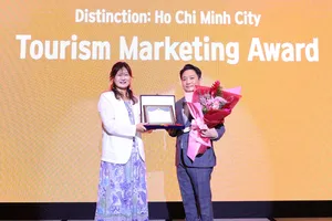 TP.HCM được vinh danh giải thưởng Tiếp thị Du lịch xuất sắc 