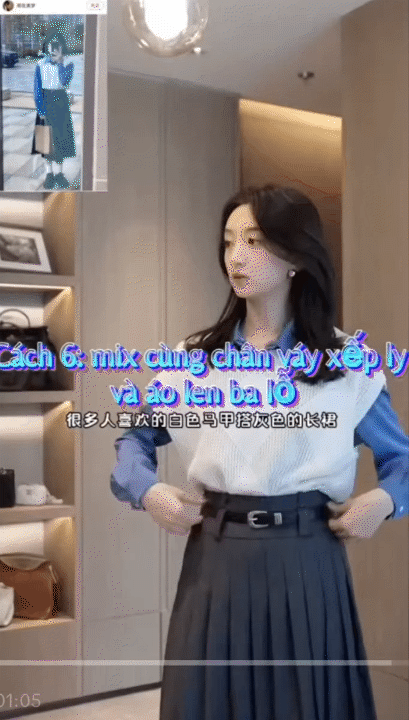 Chỉ một mẫu áo sơ mi trơn màu đơn giản, có thể biến nàng công sở thành nữ chính phim ngôn tình- Ảnh 14.