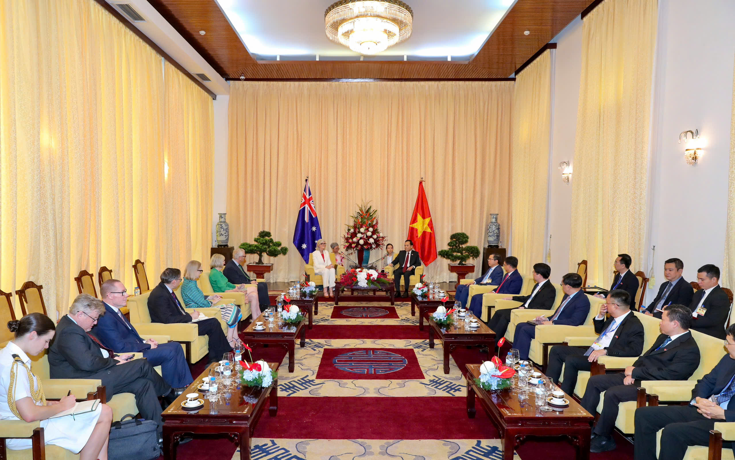 Bí thư Thành ủy TP HCM Trần Lưu Quang hội kiến Toàn quyền Úc- Ảnh 4.