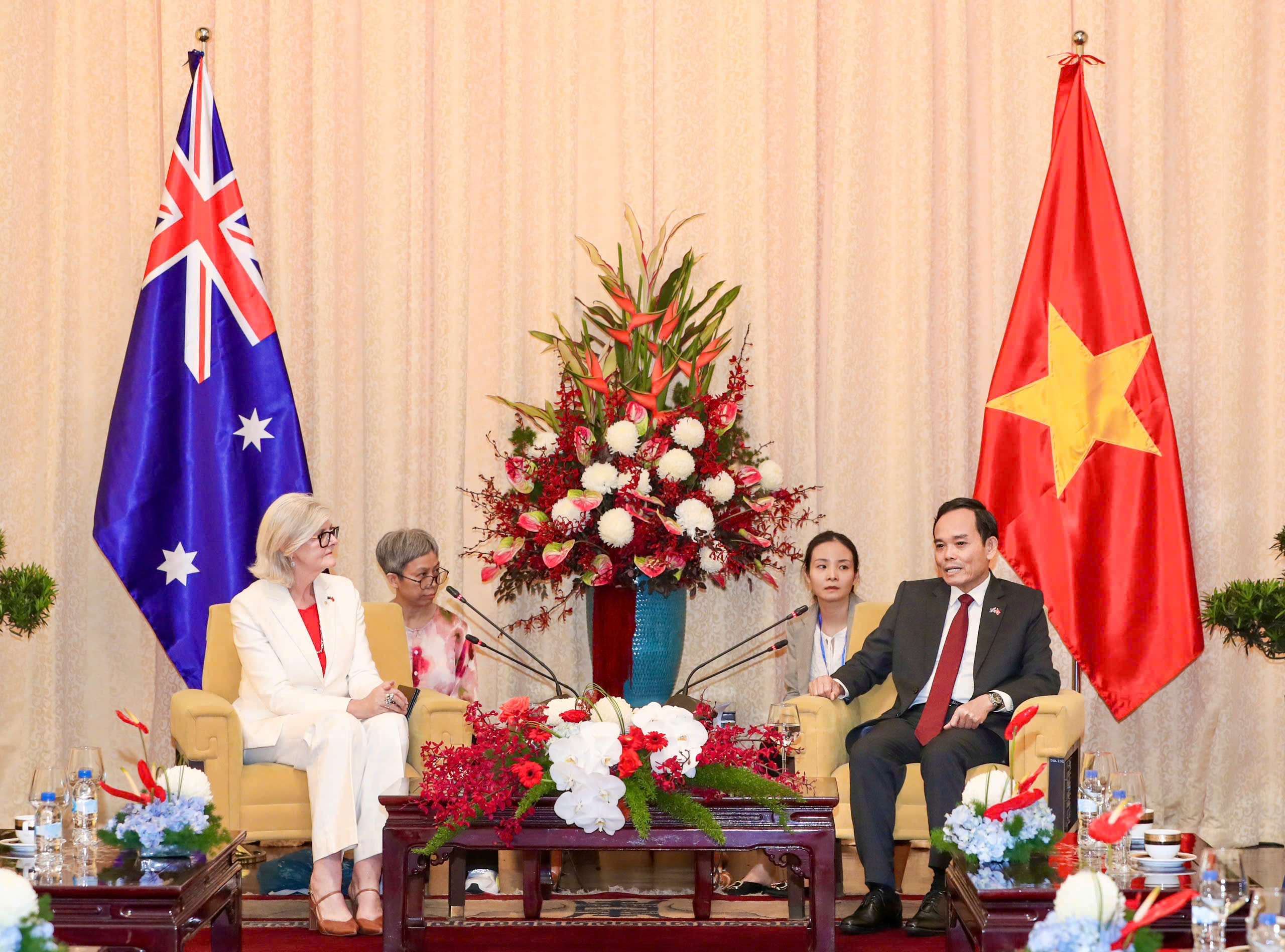 Bí thư Thành ủy TP HCM Trần Lưu Quang hội kiến Toàn quyền Úc- Ảnh 5.