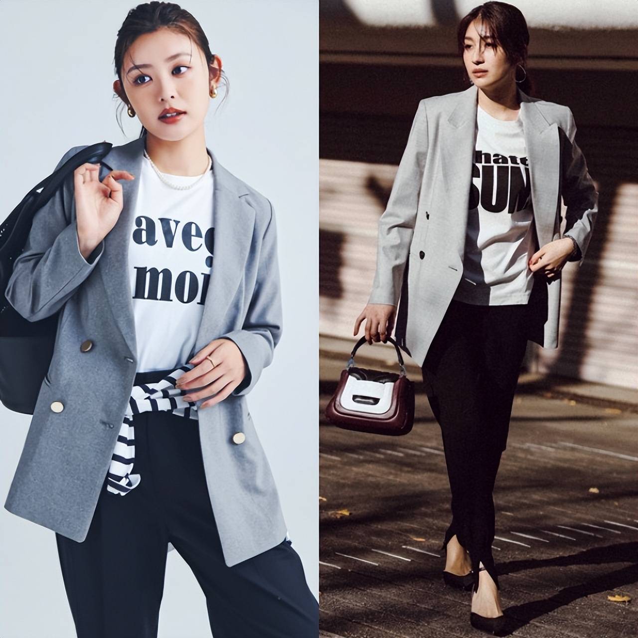 Bí quyết phối đồ với gam xám sang trọng: 4 mùa đều đẹp, tạm biệt sự quê mùa!- Ảnh 8.