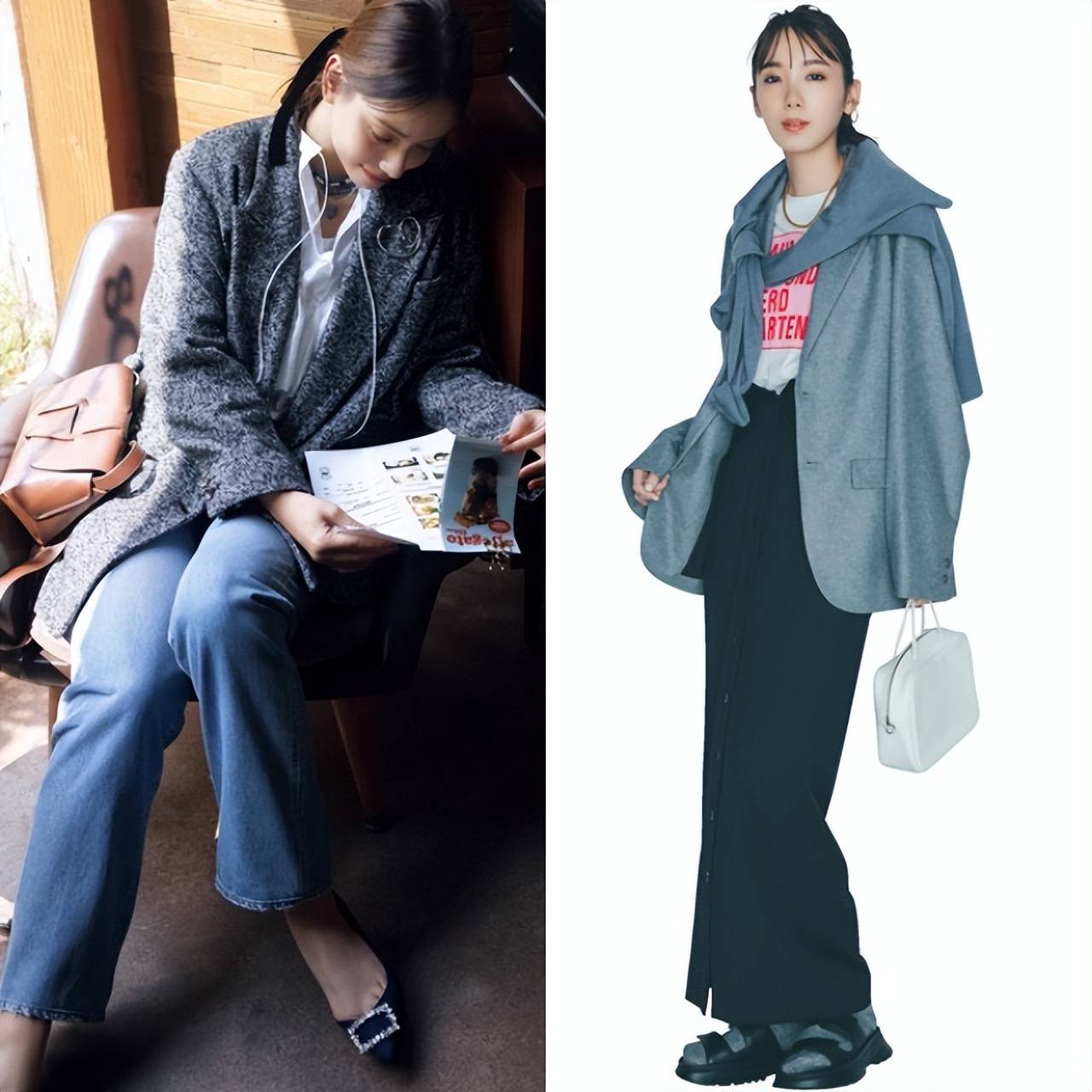 Bí quyết phối đồ với gam xám sang trọng: 4 mùa đều đẹp, tạm biệt sự quê mùa!- Ảnh 10.