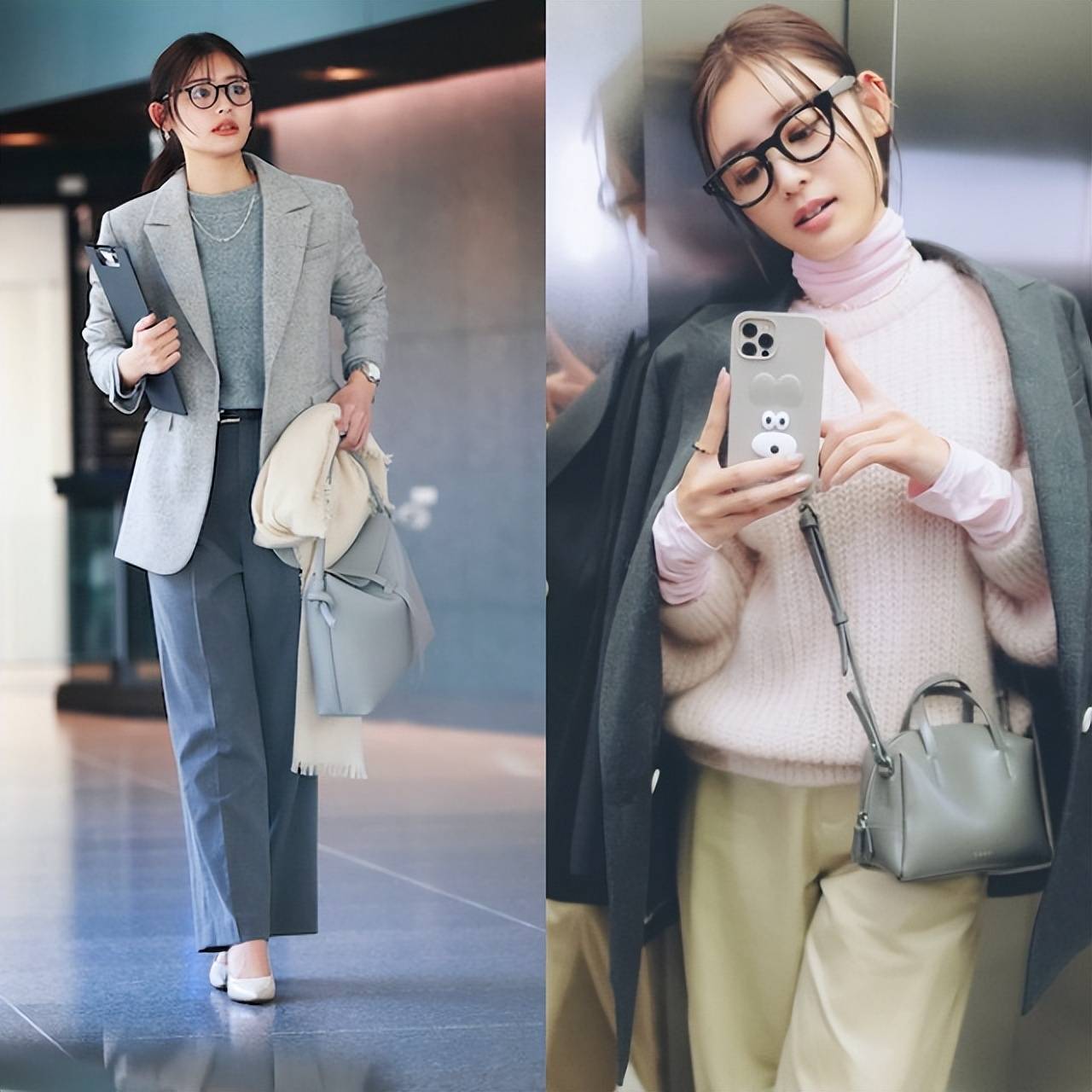 Bí quyết phối đồ với gam xám sang trọng: 4 mùa đều đẹp, tạm biệt sự quê mùa!- Ảnh 12.