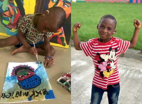 Cậu bé châu Phi , cậu bé Nigeria, bé Hope