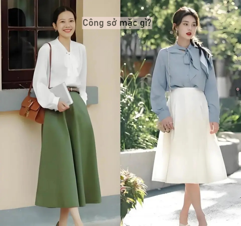 Qua tuổi 40, đừng mặc xuề xòa: chỉ cần mix váy với áo này là trẻ ra vài tuổi - Ảnh 3.