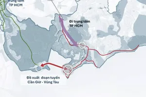 Vingroup đề xuất nghiên cứu đầu tư đường vượt biển nối Cần Giờ và Bà Rịa-Vũng Tàu cũ 
