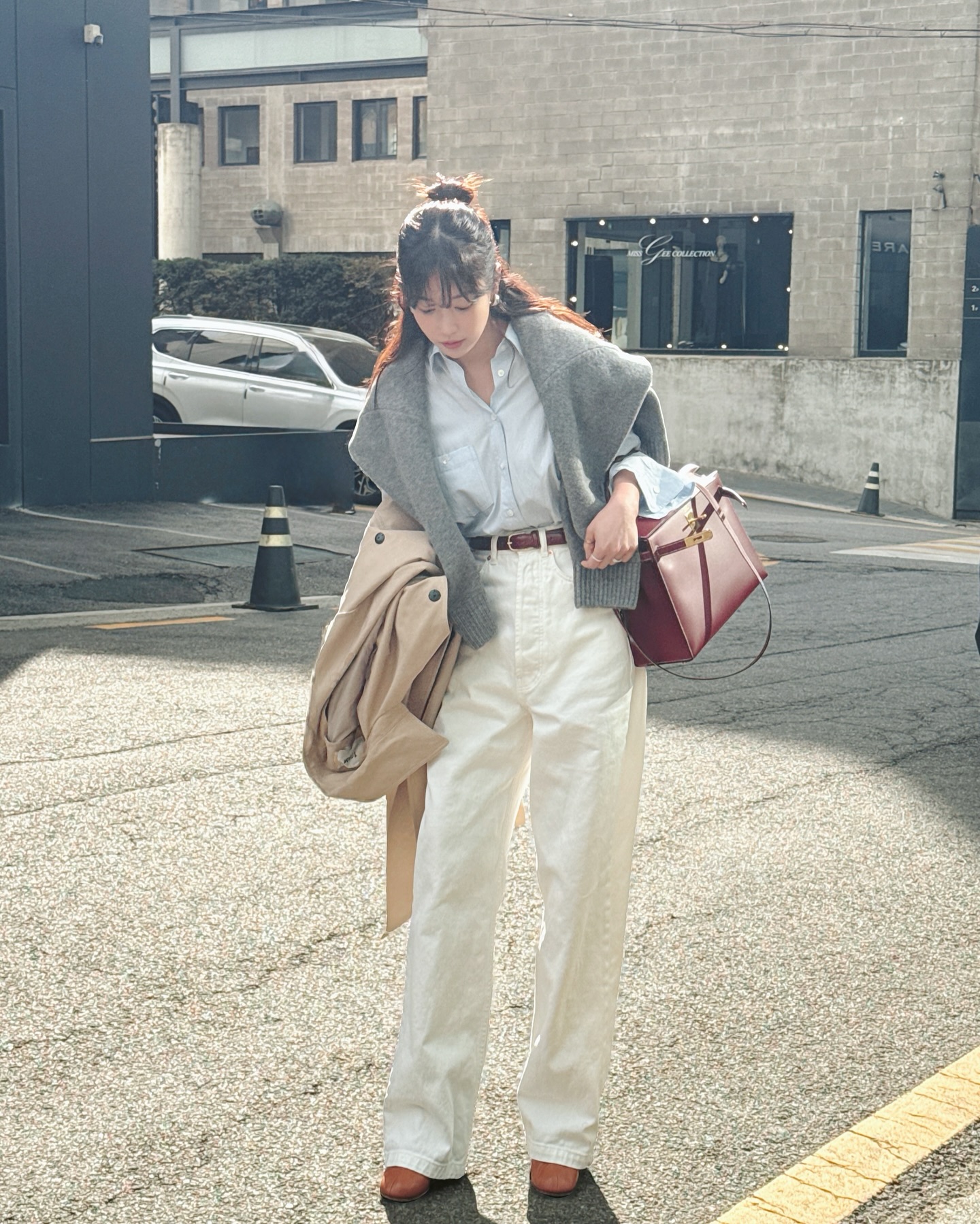 10 set đồ mùa thu siêu hack tuổi dành cho phụ nữ 40+ - Ảnh 9.