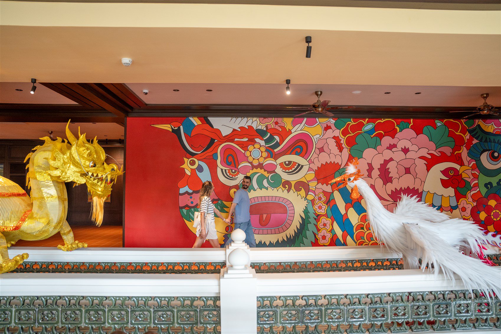 Du khách sẽ được tìm hiểu về nghệ thuật múa Lân Sư Rồng ba miền Bắc -Trung- Nam