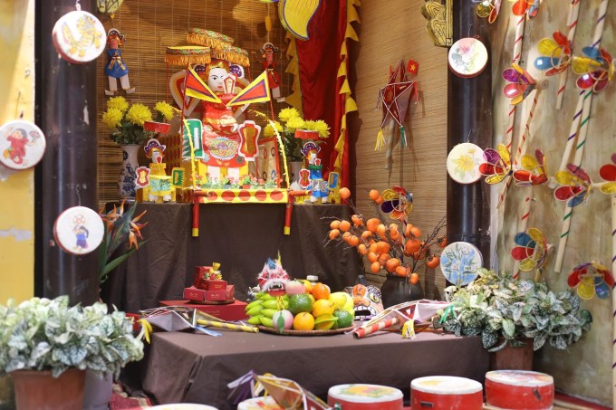 Ba điểm không nên bỏ lỡ chơi Tết Trung thu ở Hà Nội 3 Không gian trưng bày Tết Trung thu xưa ở Hoàng thành Thăng Long. Ảnh: Bộ VHTTDL