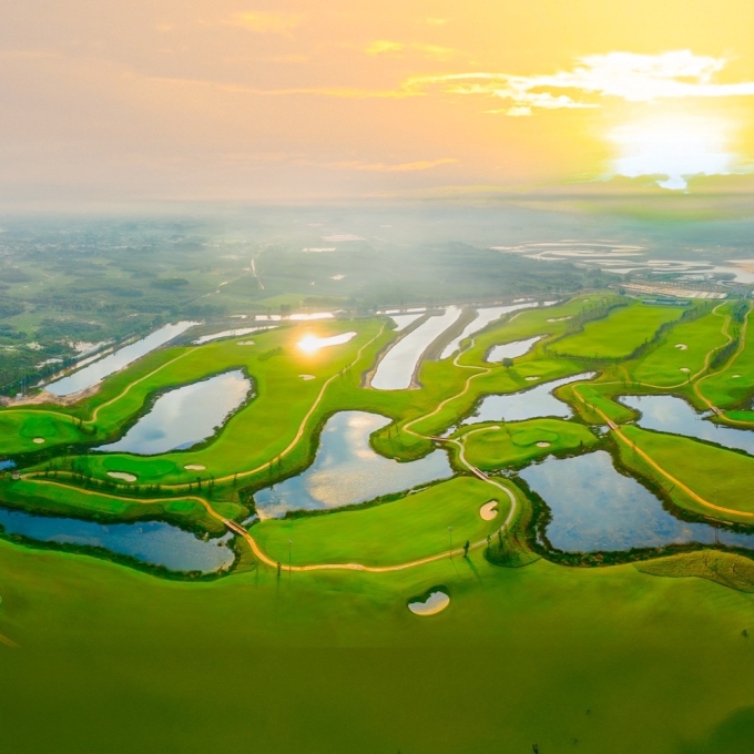 Một góc Vinpearl Golf Léman. Ảnh: Vingroup