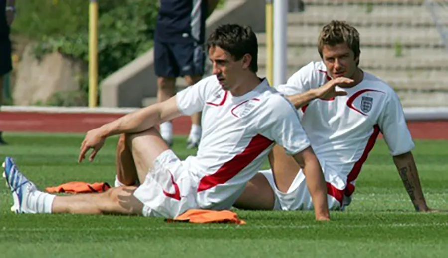 Beckham thừa nhận hoảng loạn sau thông báo của Neville. ẢNH: EPA Beckham thừa nhận hoảng loạn,BECKHAM