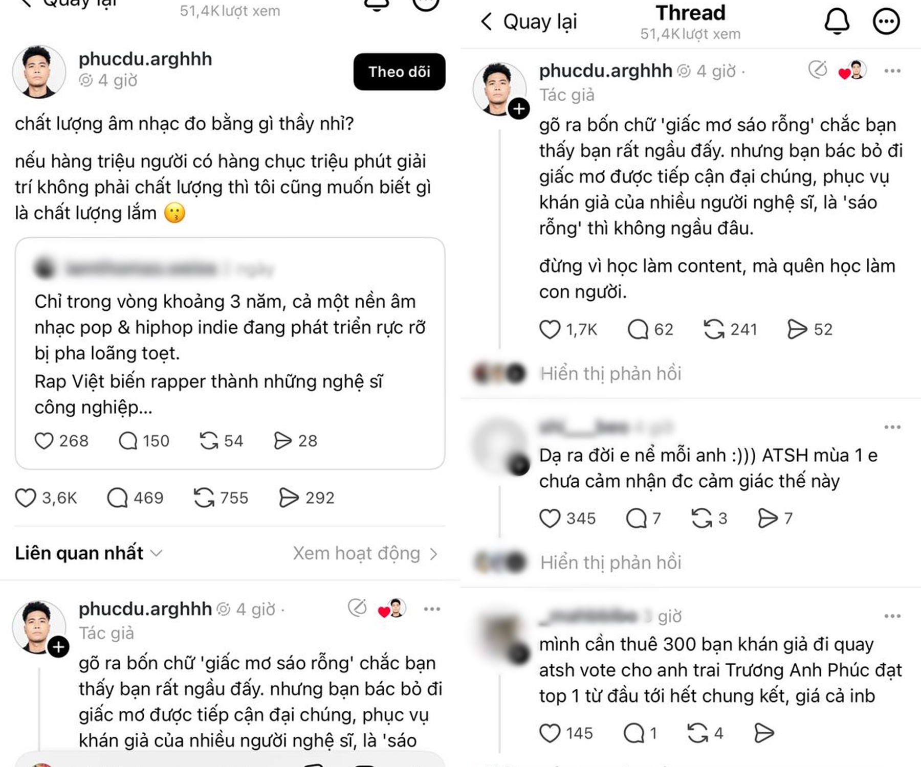 Các rapper thừa nhận tham gia Anh Trai Say Hi vì Các rapper thừa nhận tham gia Anh Trai Say Hi vì