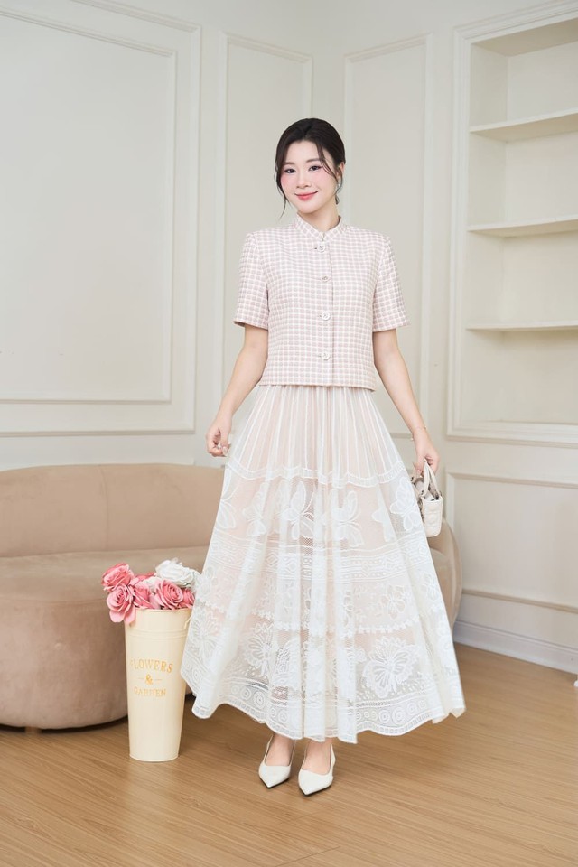 Cân mọi phong cách, từ dịu dàng đến cá tính với họa tiết gingham- Ảnh 3.