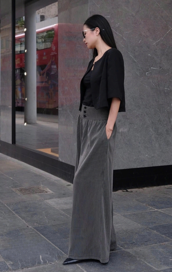 Những outfit bắt mắt của áo lửng và váy dài - Ảnh 8.