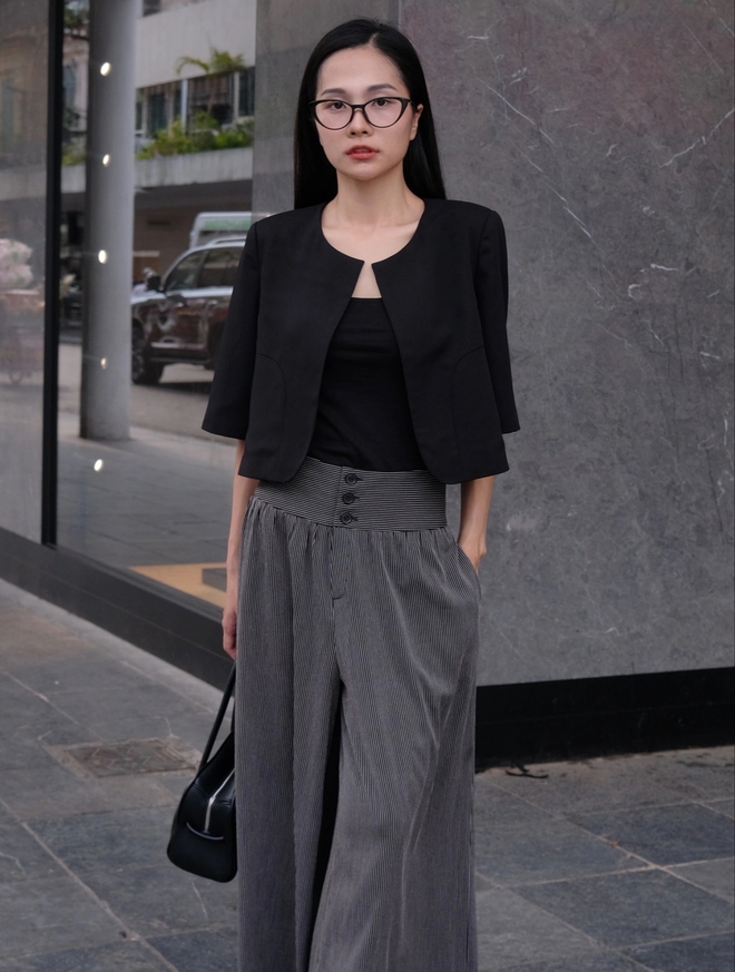 Những outfit bắt mắt của áo lửng và váy dài - Ảnh 10.