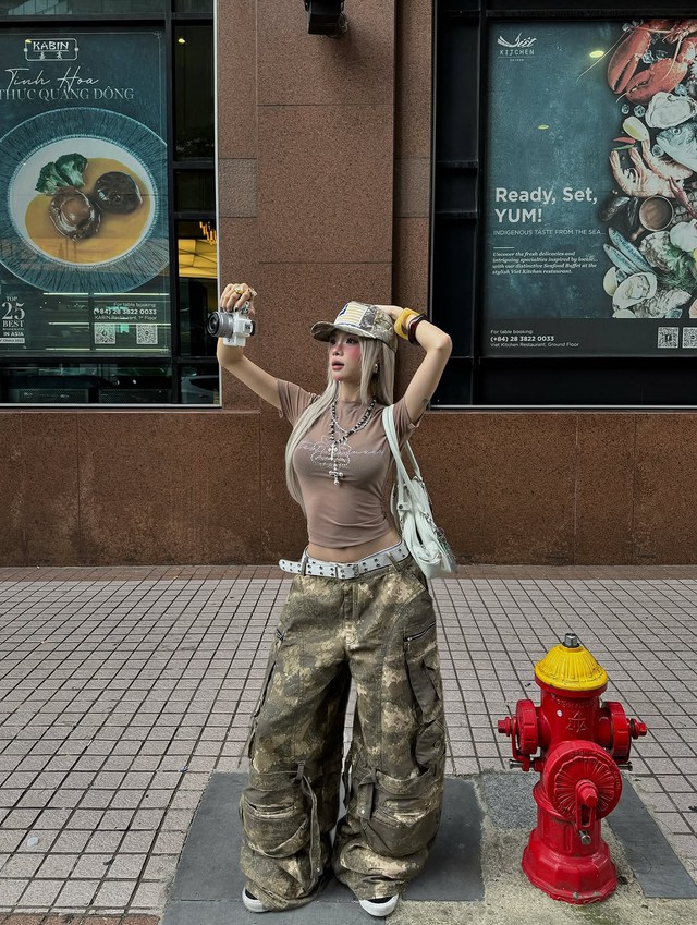 Khuấy động phong cách đường phố với quần túi hộp- Ảnh 4. Khuấy động phong cách đường phố với quần túi hộp- Ảnh 4.