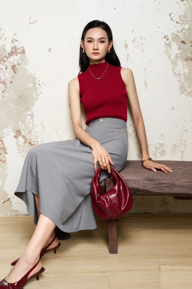 Váy midi - Ảnh 9.