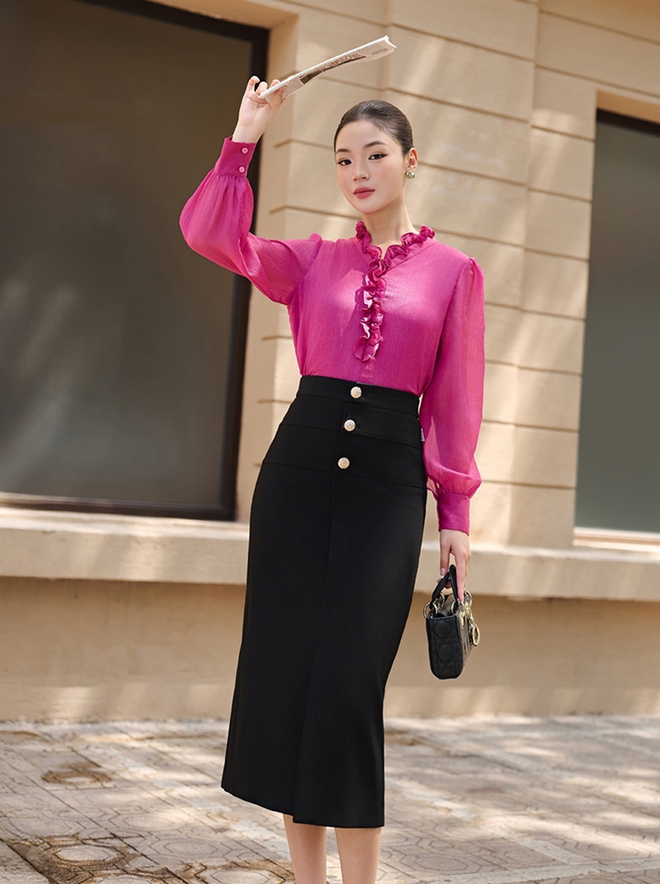 5 ý tưởng để nàng công sở làm mới tủ đồ thu hiệu quả - Ảnh 6.