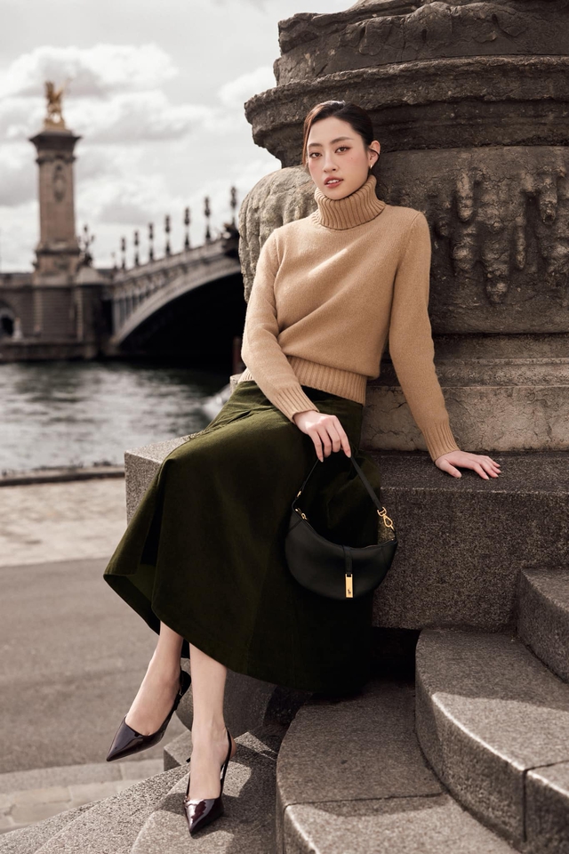 Phong cách sang trọng, đẳng cấp với sắc xanh rêu, xanh ô liu - Ảnh 5.