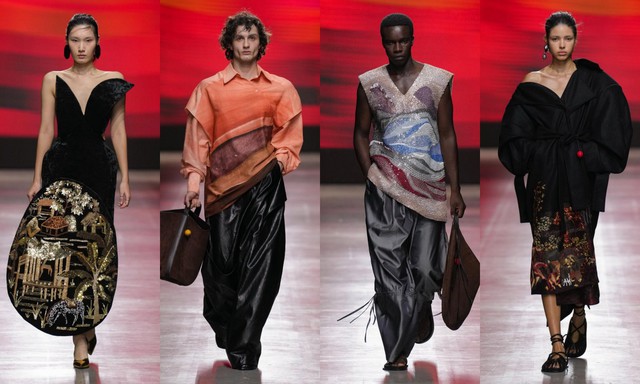 Nhà thiết kế Việt mang lụa Lãnh Mỹ A đến Tuần lễ thời trang Milan- Ảnh 2.