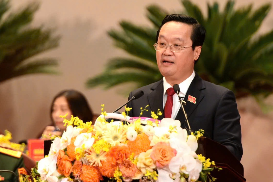 Ông Nguyễn Đức Trung tiếp tục giữ chức Bí thư tỉnh ủy Nghệ An khóa 20 - Ảnh 2.