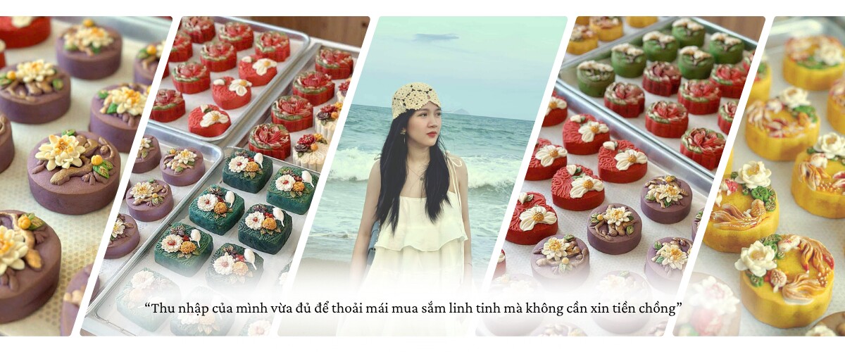 9X một lần ngồi ngắm bánh cuộc đời rẽ sang trang, giờ là cô chủ nhỏ bánh Trung thu siêu đẹp, thu nhập đủ để không phải xin tiền chồng - 10
