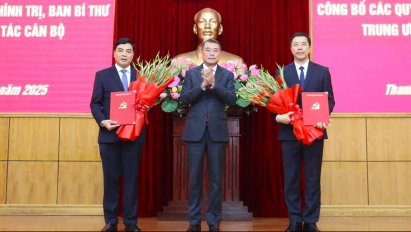 Bộ Chính trị chỉ định 2 Phó bí thư Tỉnh ủy Thanh Hóa- Ảnh 2.