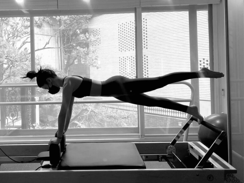 Pilates là môn thể thao yêu thích của mỹ nhân xứ Hàn.