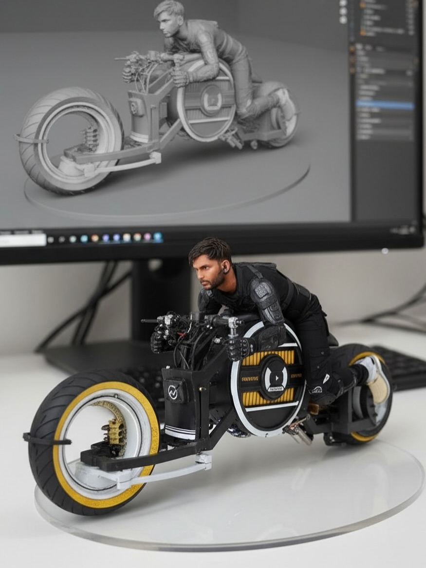 Sinh viên chế xe máy điện không người lái độc đáo, chạy 220km/sạc, chi phí rẻ hơn Honda SH Mode - Ảnh 3.