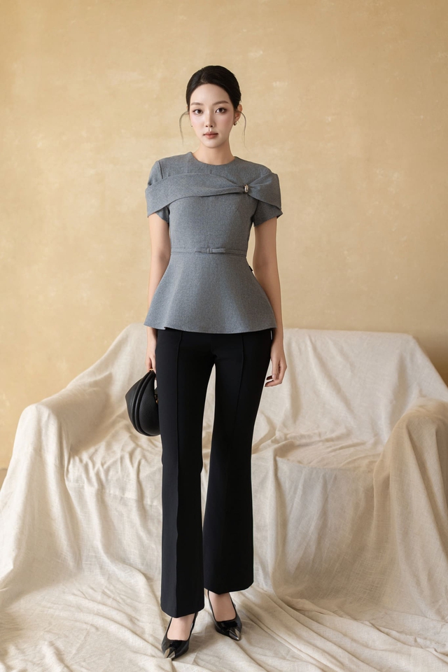 Áo peplum tôn vòng eo cho nàng tự tin khoe dáng chuẩn- Ảnh 4.